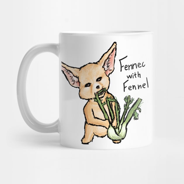 Fennec with Fennel by KColeman